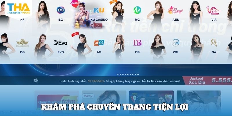 Khám phá chuyên trang tiện lợi