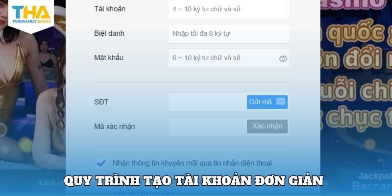 Quy trình tạo tài khoản để giải trí siêu đơn giản